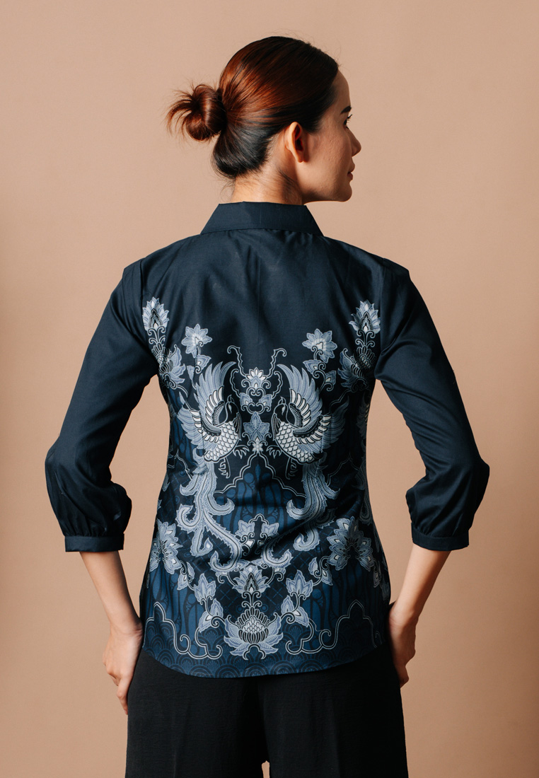 Hadinata Batik Wanita Superfine Blouse Yuwita Yatha-1